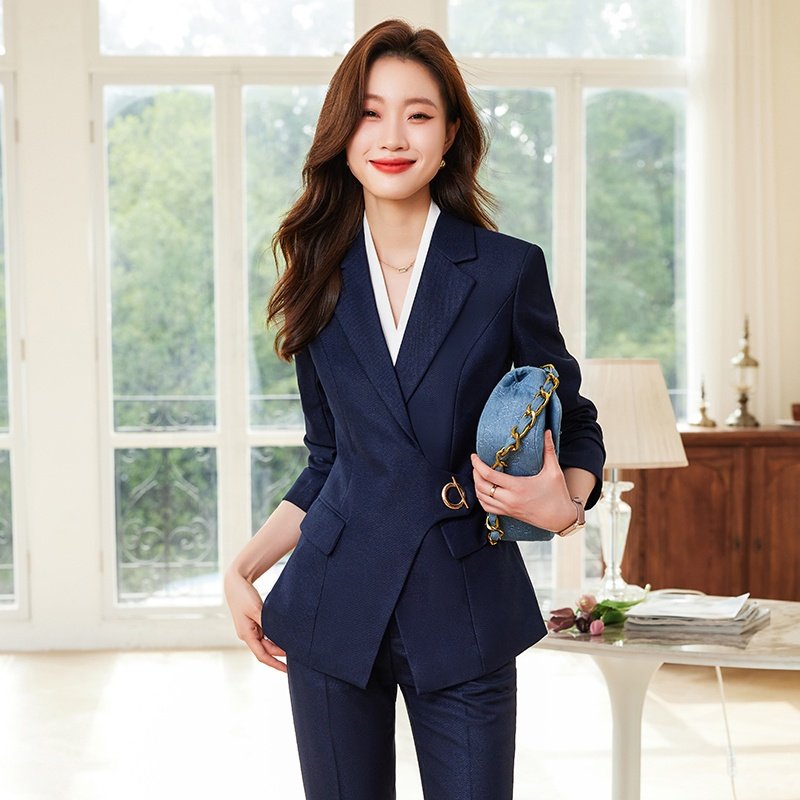 Factory Wholesale Women Regular Oem Custom Elegant Formal Ladies Office Suits Women Office Suit