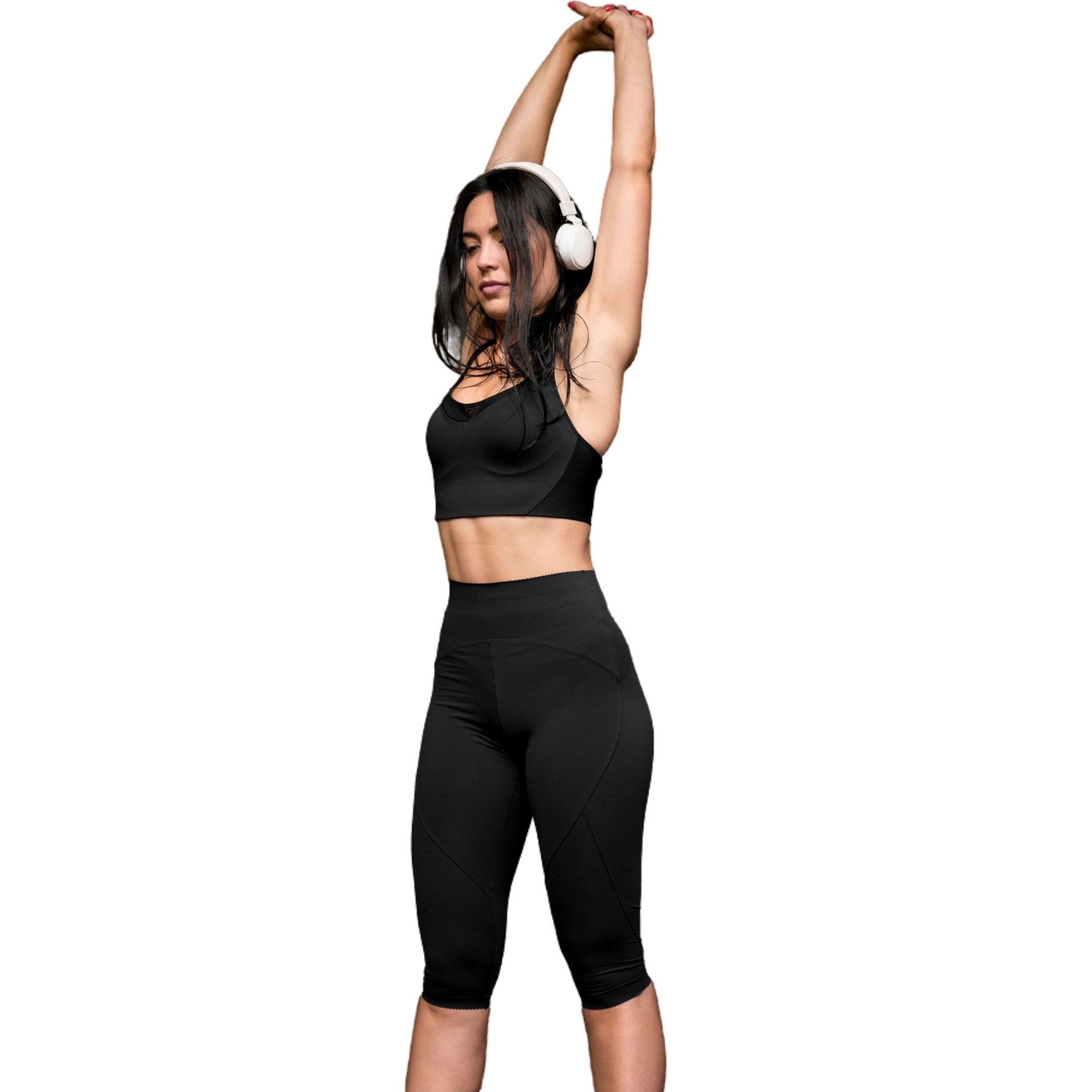 Custom Logo High Quality Women's Set Activewear Workout Sets Cotton Yoga Fitness Wear Gym Sportswear 2 Pieces Sets For Women