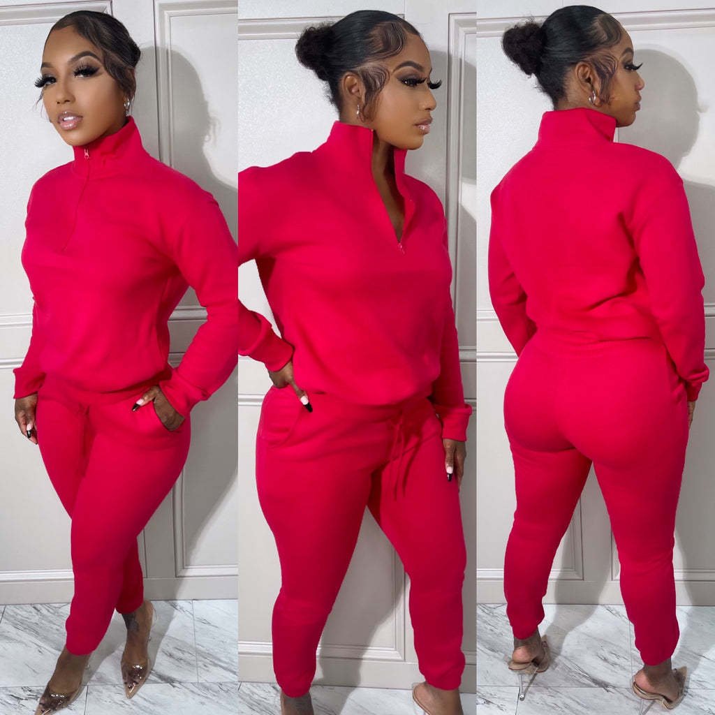 Manufacturer Blank Stand Collar Zip Tracksuits Two Piece High Quality Custom 3d Puff Printing Logo Gym Jogger Women'S Sets