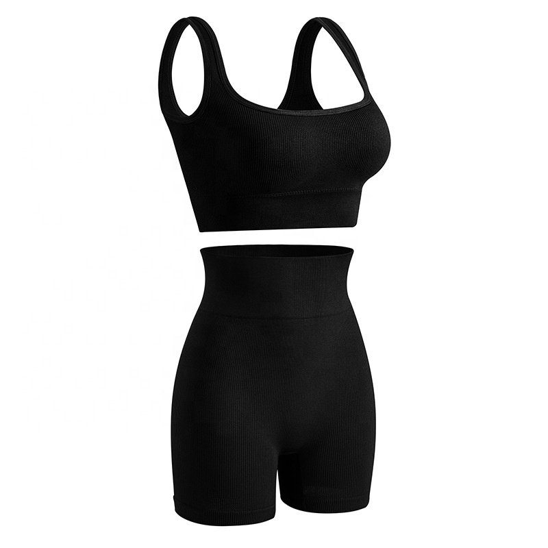 BS005 Style Seamless Soft Plus Size Underwear Women's Panty Sports Bra Set Lingerie Sets