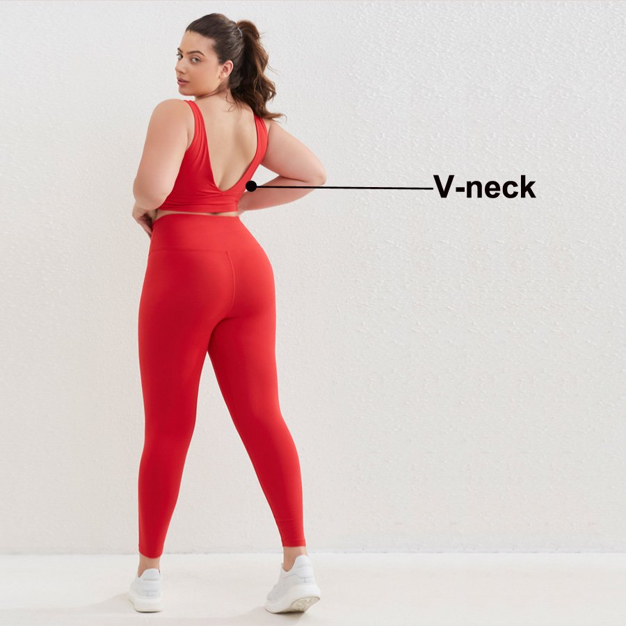 Luluyun Women's plus size active workout clothing sets wear gym fitness leggings v neck sports bra sets