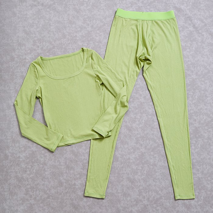 Best Selling 2024 Women Tank Top Light Weight Womens Leggings Custom Lounge Wear Sets Women Ribbed