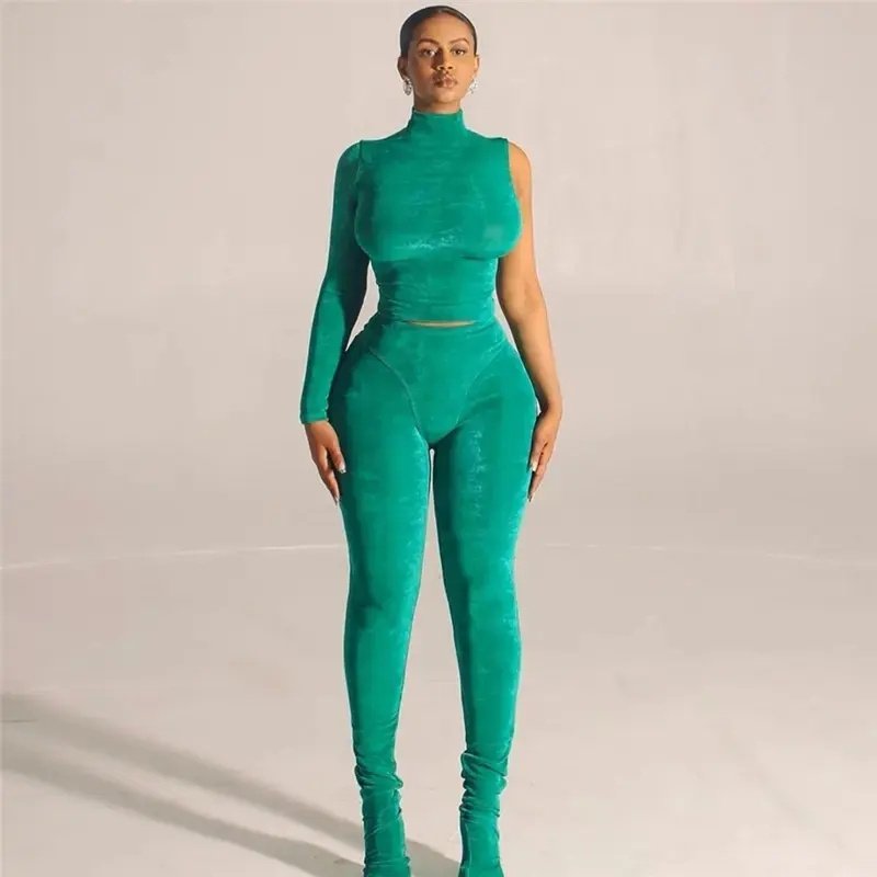 European Station New 2022 Fall European and American women's sets ropa
