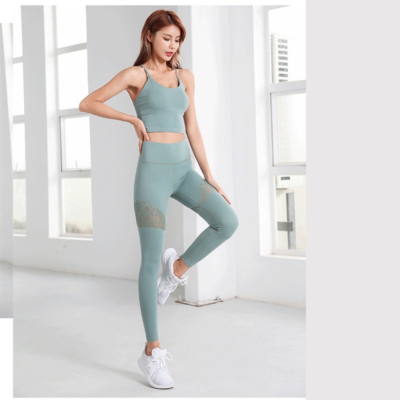 2024 Women Yoga Set 2 Pcs Sports Seamless Gym Leggings Sports Wear For Women Athletics Clothing Gym Fitness Sets
