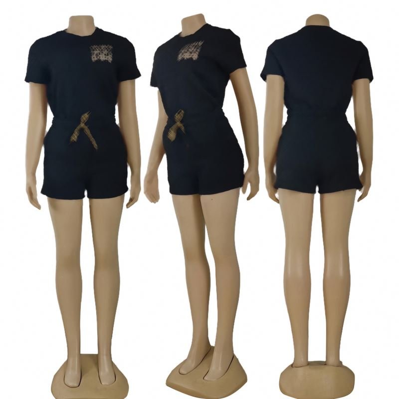 New arrival designer womens clothing New fashionable two piece women's sets Casual summer outfits