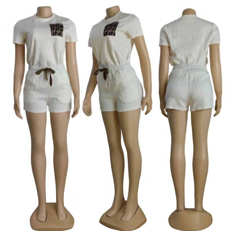 New arrival designer womens clothing New fashionable two piece women's sets Casual summer outfits