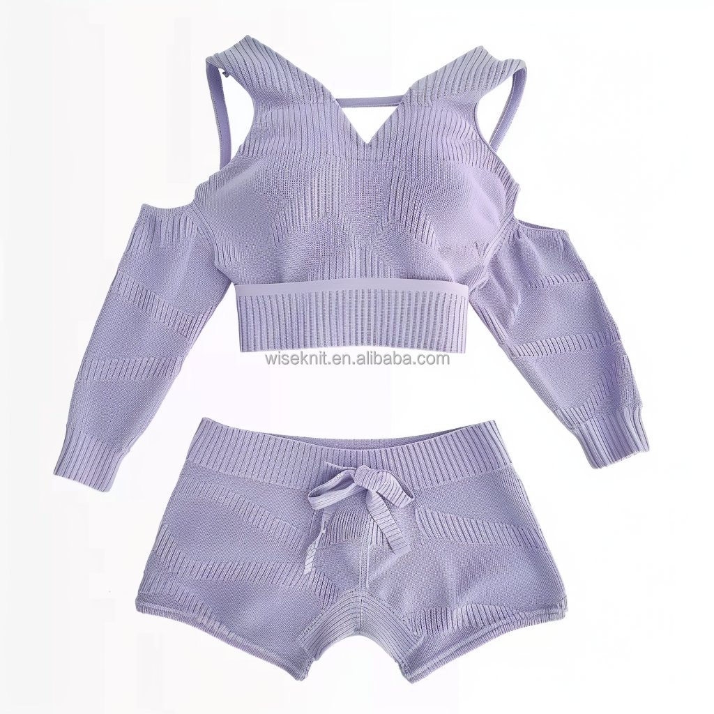 Designer tow 2 piece set women's sets clothing knit loungewear knit sets for women Y2K sleeveless Tank Top flare pant outfit
