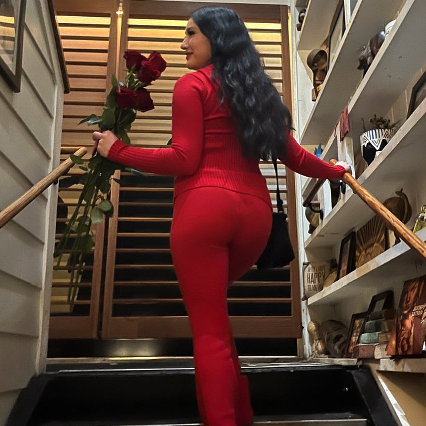 Knitted Hooded Suit 2024 Autumn/Winter Women's Fashion Sexy High Waist Long-Sleeved Long Pants Two-piece Sets for women