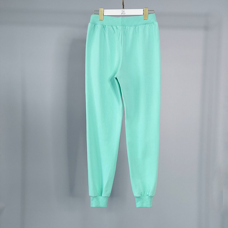 Women's 2 Pieces Tracksuit Set Rhinestones Hoodies Pullover Jogging Sweatpants Sweatsuit Sets