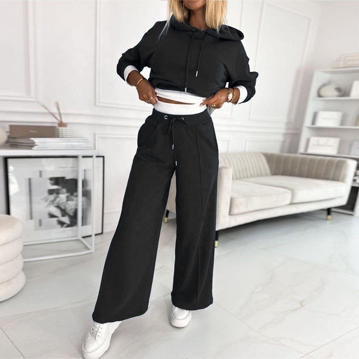 Wholesale Women'S Sportswear Set Plus Size Custom Logo Sports Soccer Tracksuits Outfits Two Piece Set 2 Piece Set Jogger