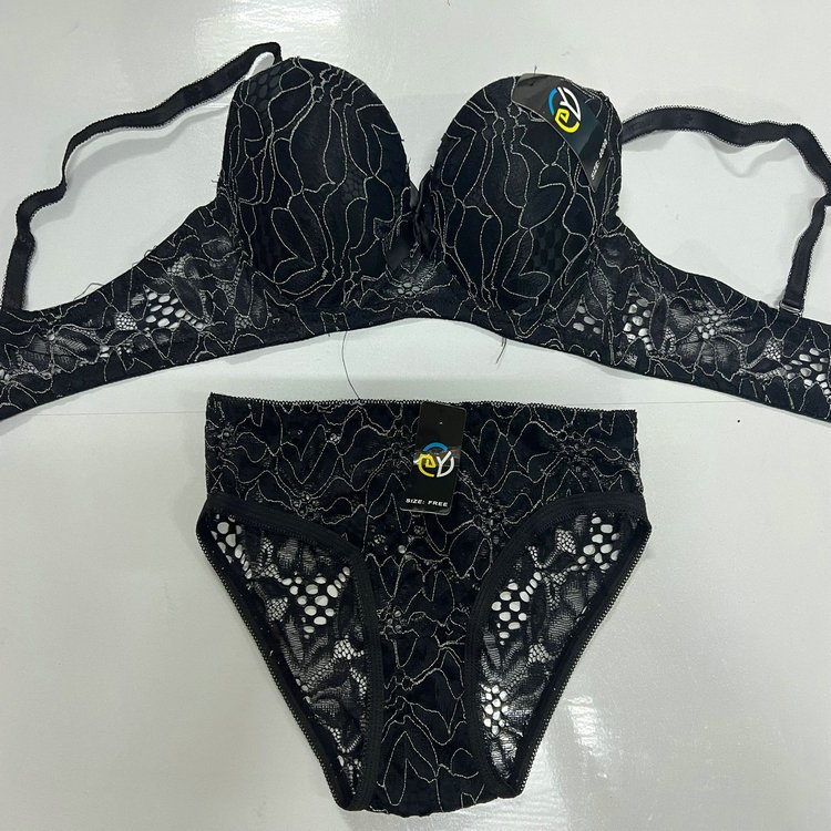 1.5 Dollar Model CG022 Size 36-46 Women's Classic Sexy Push Up Plus Size Bras And Panty Sets With Many Colors