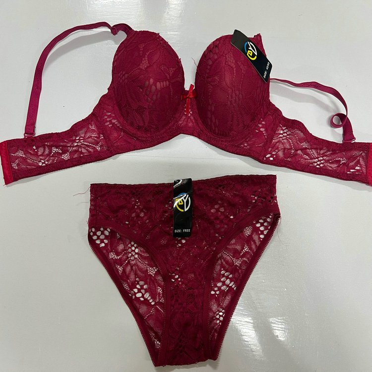 1.5 Dollar Model CG022 Size 36-46 Women's Classic Sexy Push Up Plus Size Bras And Panty Sets With Many Colors