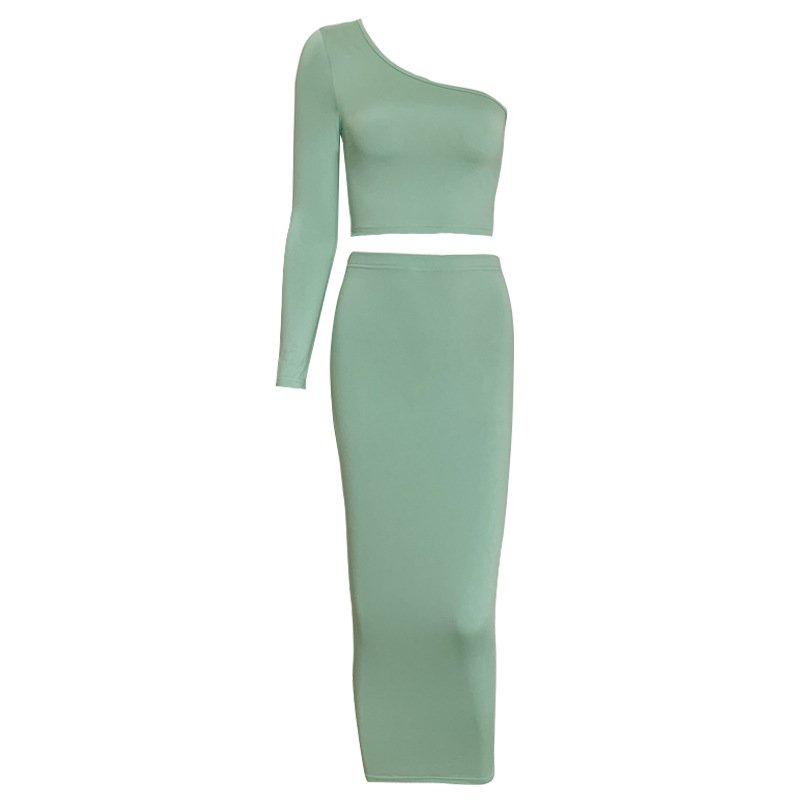 new fashion night club women's clothing ladies skirt women sexy two piece top ins style trend set womens bodycon dress