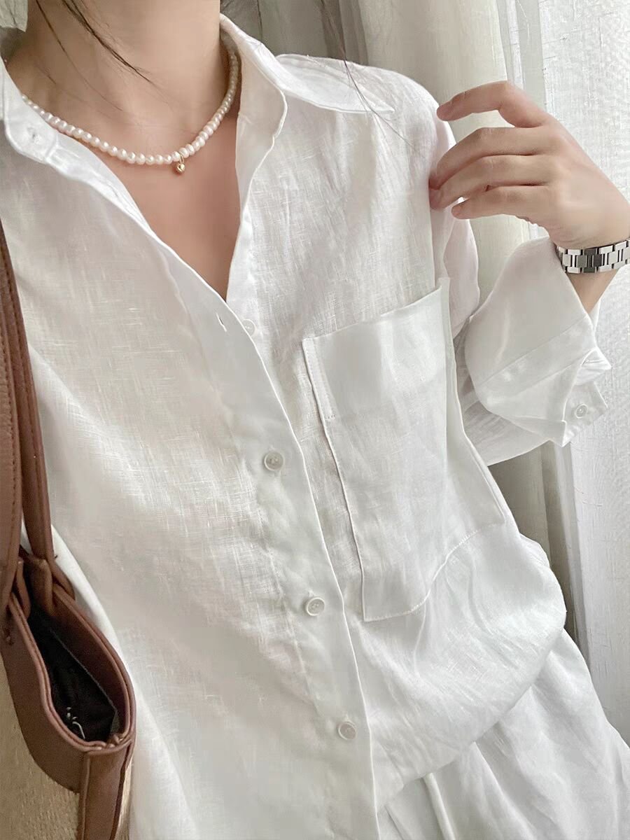 Boutique Wholesale 2024 Summer New Fashionable Shorts High-end Long Sleeved Shirt Women's Set