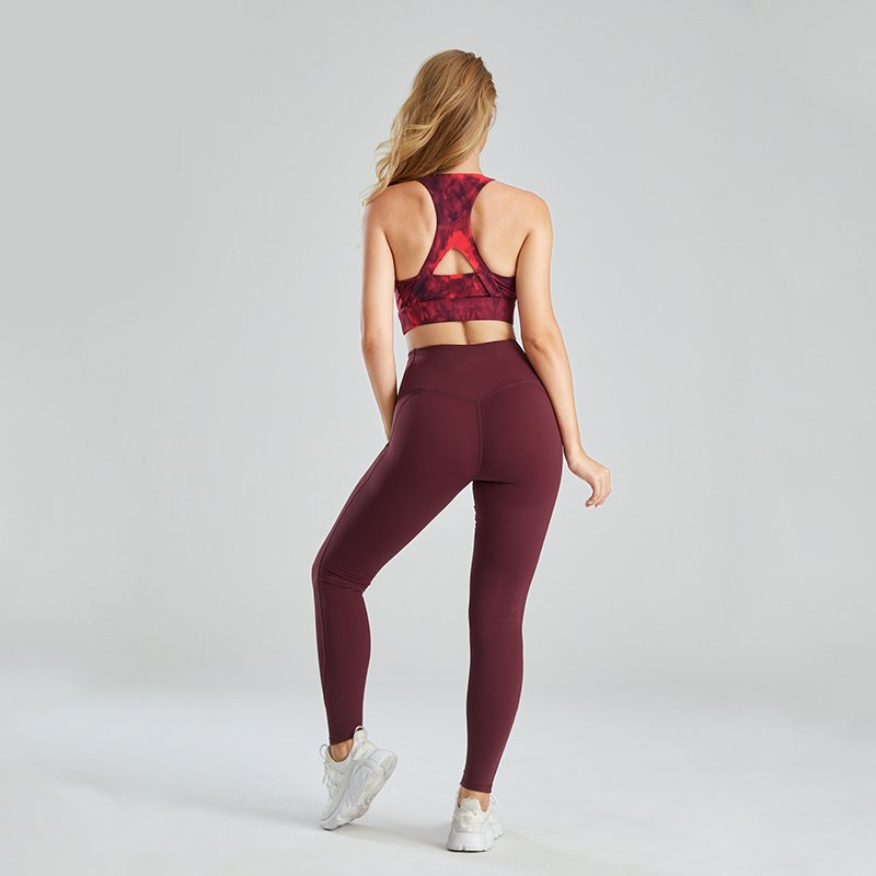 OEM ODM new design Yoga Clothing Custom printed sports wear yoga clothes sets Women Seamless Yoga Sport Suit