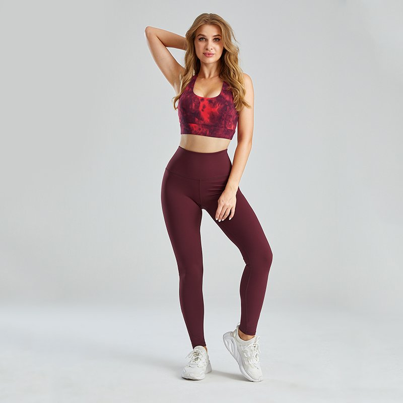 OEM ODM new design Yoga Clothing Custom printed sports wear yoga clothes sets Women Seamless Yoga Sport Suit