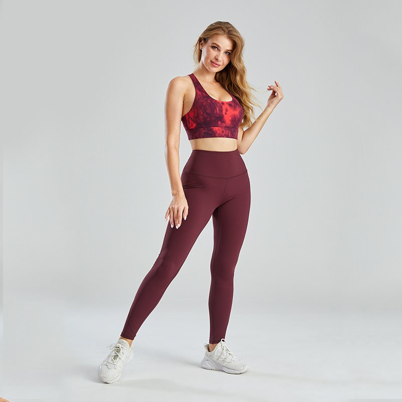OEM ODM new design Yoga Clothing Custom printed sports wear yoga clothes sets Women Seamless Yoga Sport Suit
