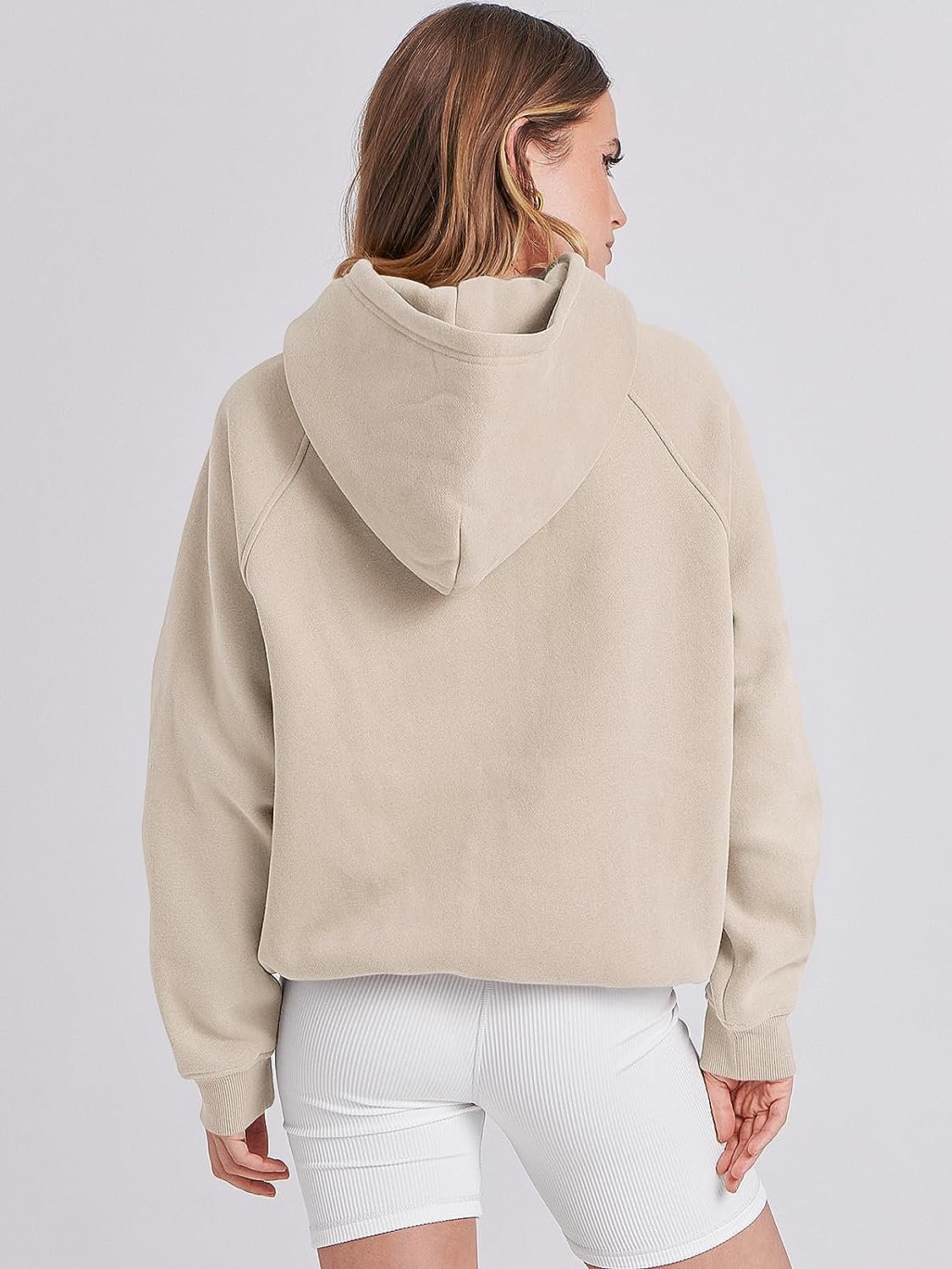 Wholesale Womens Oversized Sweatshirts Fleece Hoodies Long Sleeve Shirts Pullover Fall Clothes with Pockets