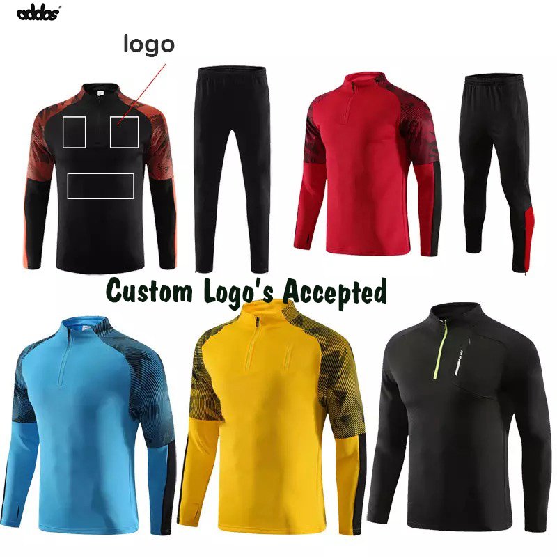 Orange & Black Tracksuit New Arrival Sportswear Jogger Sweatsuit Mens Sport Suit Tracksuit 2 Piece Set