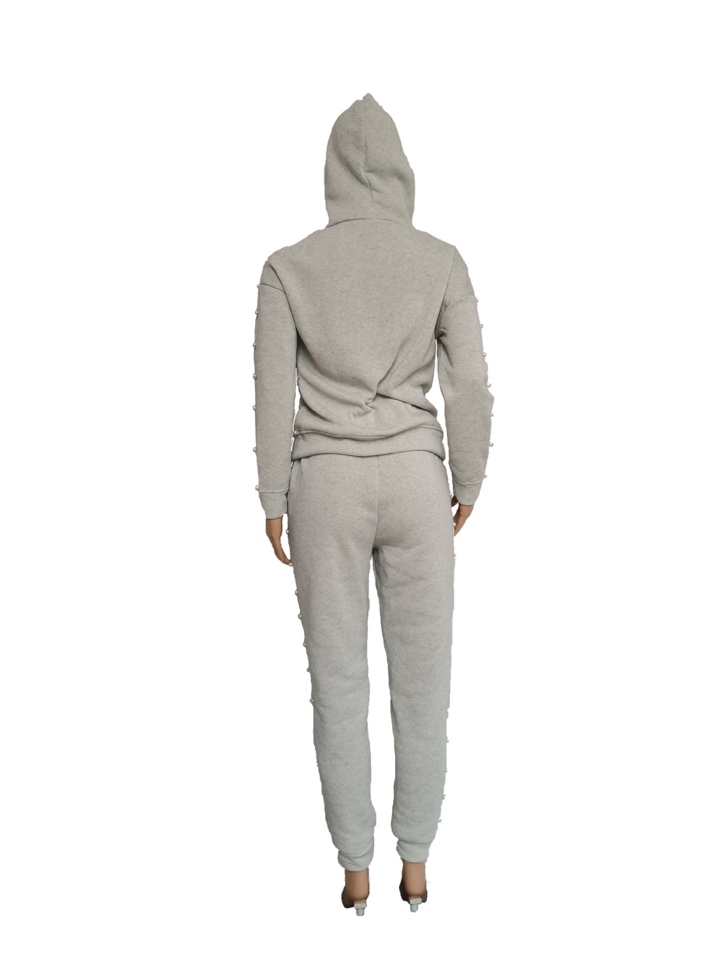 Hot Sell Plus Size Two Piece Tracksuits Custom Logo Printing Outfits 2 Piece Women'S Sportswear Set Nylon Jogger Women Set