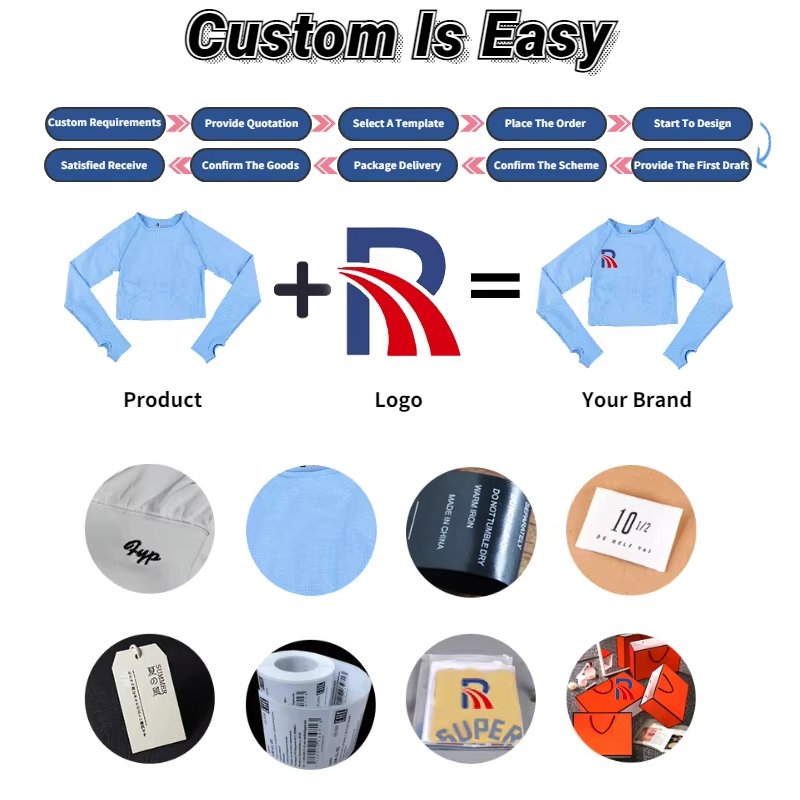 RUIQUWIN Custom Logo Oversized Women Casual Sweatshirt And Jogging Sweatpants Set Fitness Jogging Sweatpants
