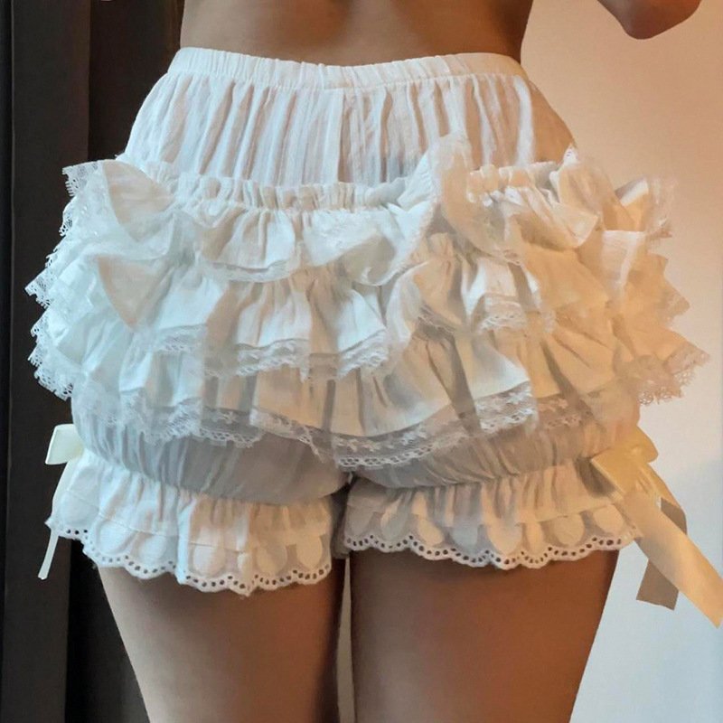 Bomblook Z910ST03 2024 Street Casual Letter Printed Short Sleeved T-shirt+Bow Shorts Skirt+Bow Hair Clip 3 Piece Set Women's Set