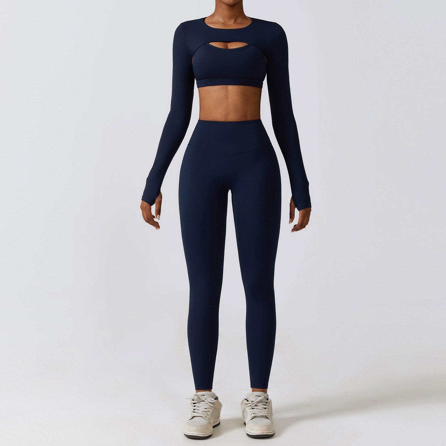 PASUXI High Quality Women's Yoga Active Wear Set Active Wear Running Active Wear Yoga Set Gym Fitness Sets