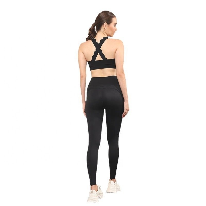 Beauty Back Yoga Suit Hot Sales High Quality Sexy Sportswear Comfortable Yoga Sets For Woman Women Gym Fitness Sets