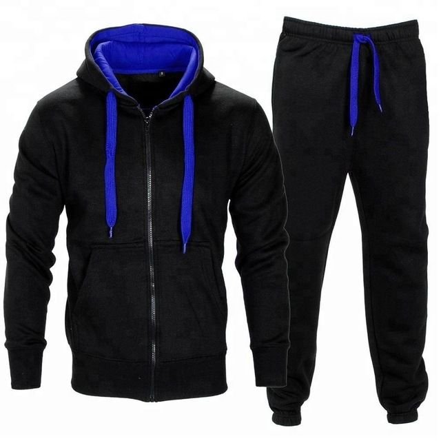 Long Sleeves Men's Track Suit Gym Fitness Compression Sports Suit Clothes Running Jogging Men's Sports Wear