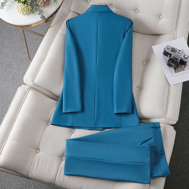 High Quality Business Suit Office Women's Work Suit Women's Formal Suit Jacket Pants Two Piece Set & Tuxedo