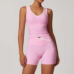 Pink-Vest+Shorts
