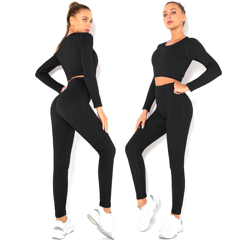 Seamless Yoga Set Woman Tracksuits Gym Workout Clothes Active Wear High Waist Leggings Sexy Sports Bra Fitness Suit Sportswear