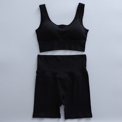 Black(Bra+short)
