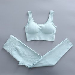 Blue(Bra+legging)