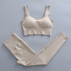 Khaki(Bra+legging)
