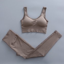 Brown(Bra+legging)