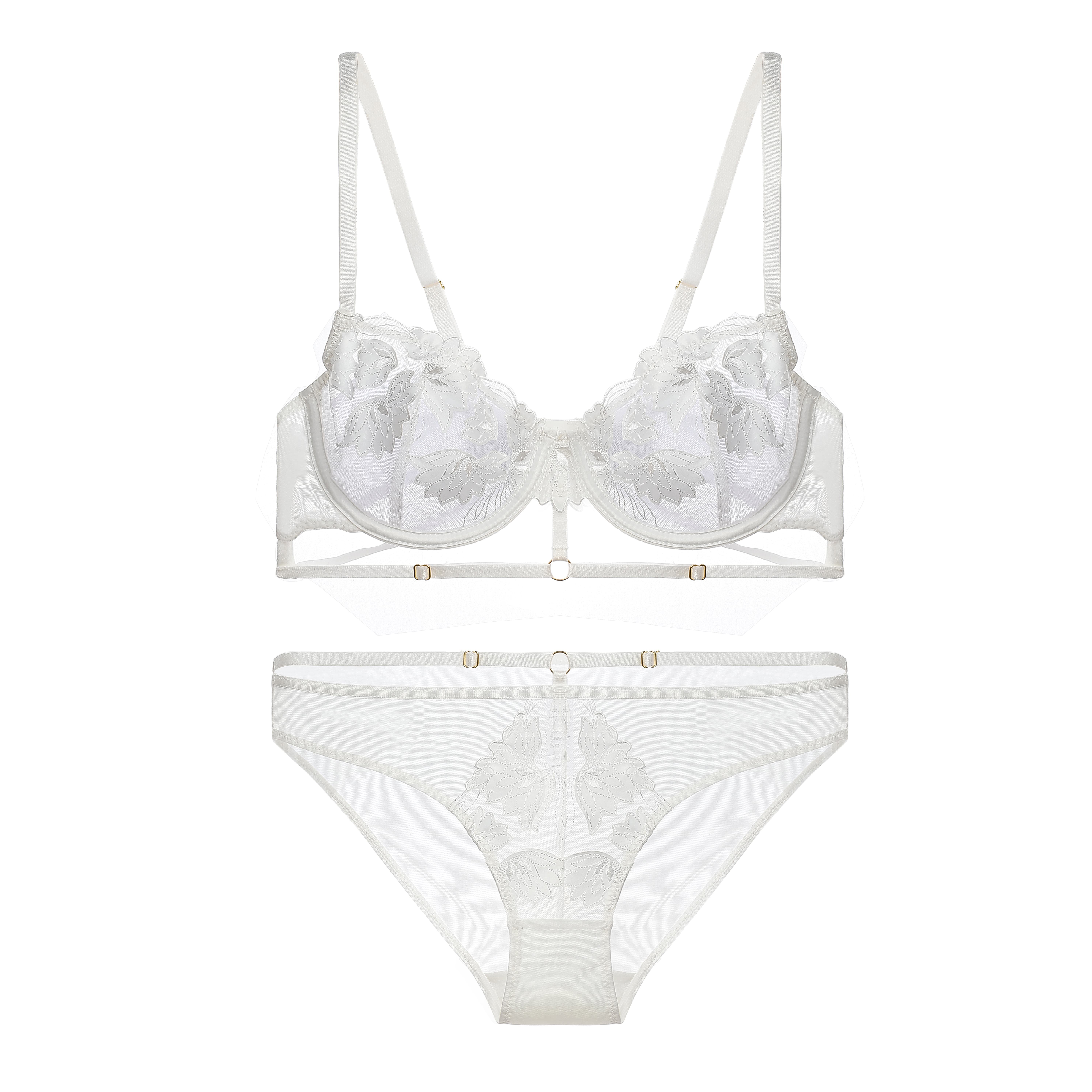 Wholesale 2023 New Design High-Quality Sexy Women's Underwear Lace Bra Set For Women