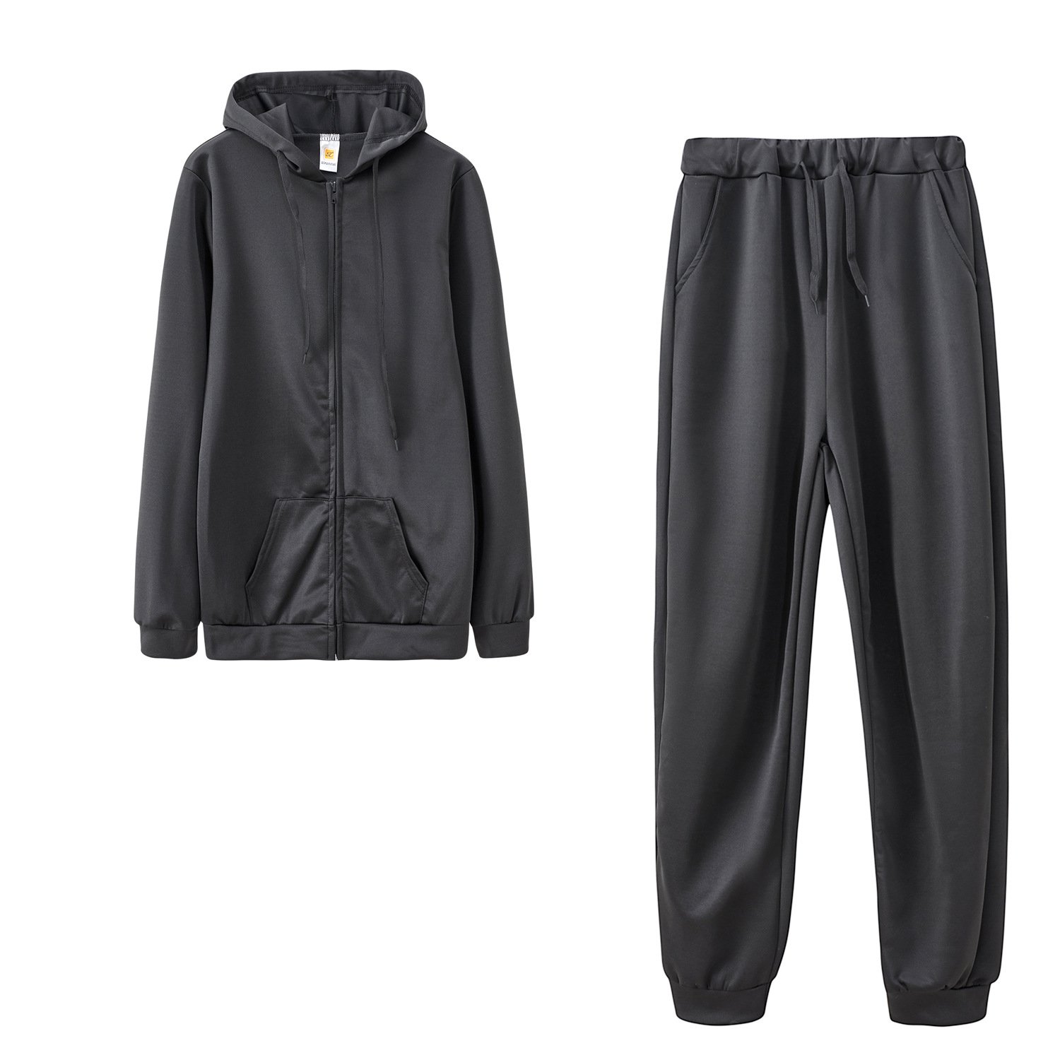 Hot Sell Oem Jogger Tracksuits Two Piece Set Gym Custom Sublimation Logo Leisure Plain Plus Size Zip Hoodie Outfits Women'S Sets