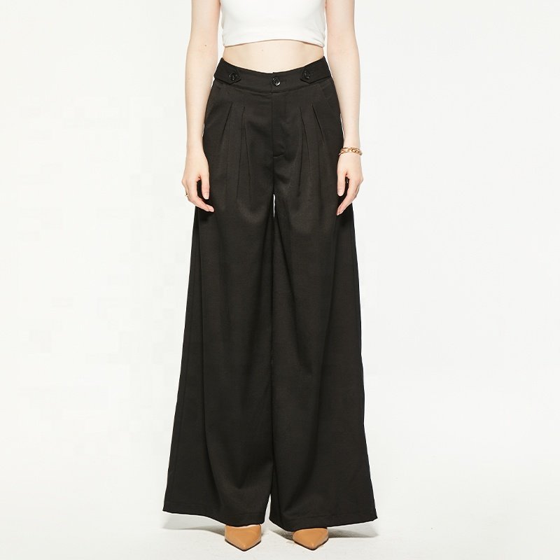 Fashion Trend Simple Trousers Trend Simple Wholesale Upper And Lower Two-piece set Suitable For Commuting