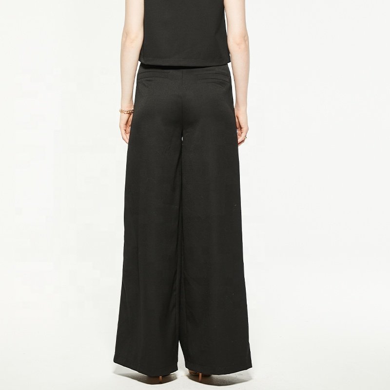 Fashion Trend Simple Trousers Trend Simple Wholesale Upper And Lower Two-piece set Suitable For Commuting