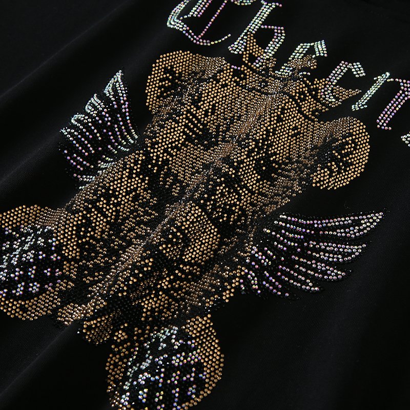 2024 Custom Rhinestone Hoodie Sweatpants Set Luxury Track Suit with Rhinestone Women Sweatsuit Two Piece s Set hoodie set women