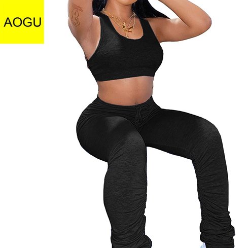 Custom Design Fashion Two Piece Set Matching Sets Womens Clothing