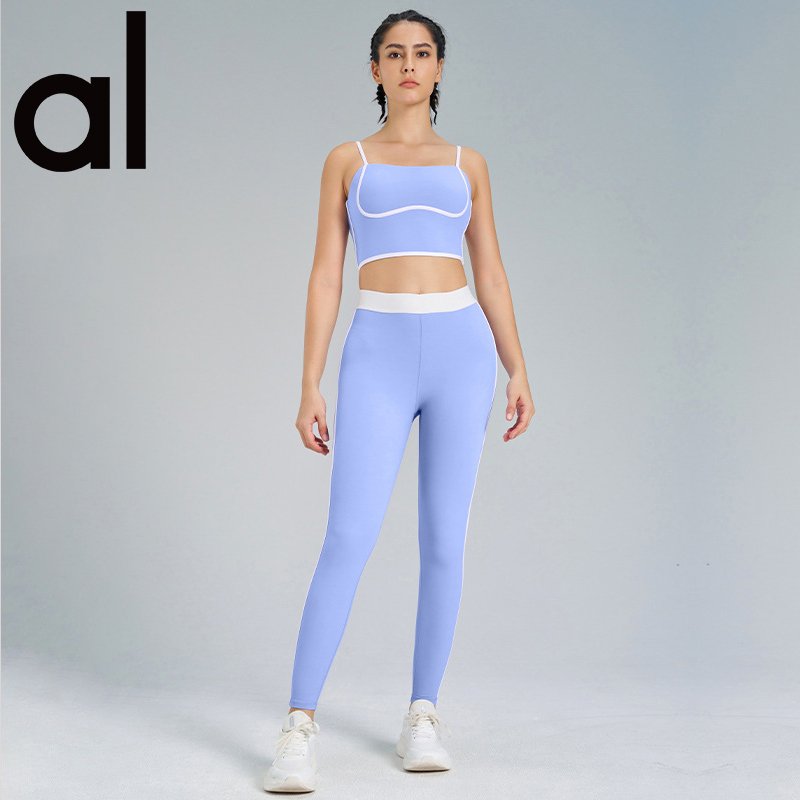 aio Yoga Women's Sports double-sided brushed outdoor running fitness sling yoga wear