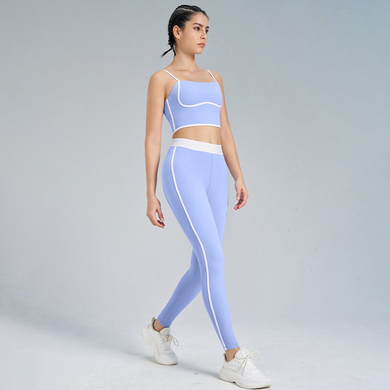 aio Yoga Women's Sports double-sided brushed outdoor running fitness sling yoga wear