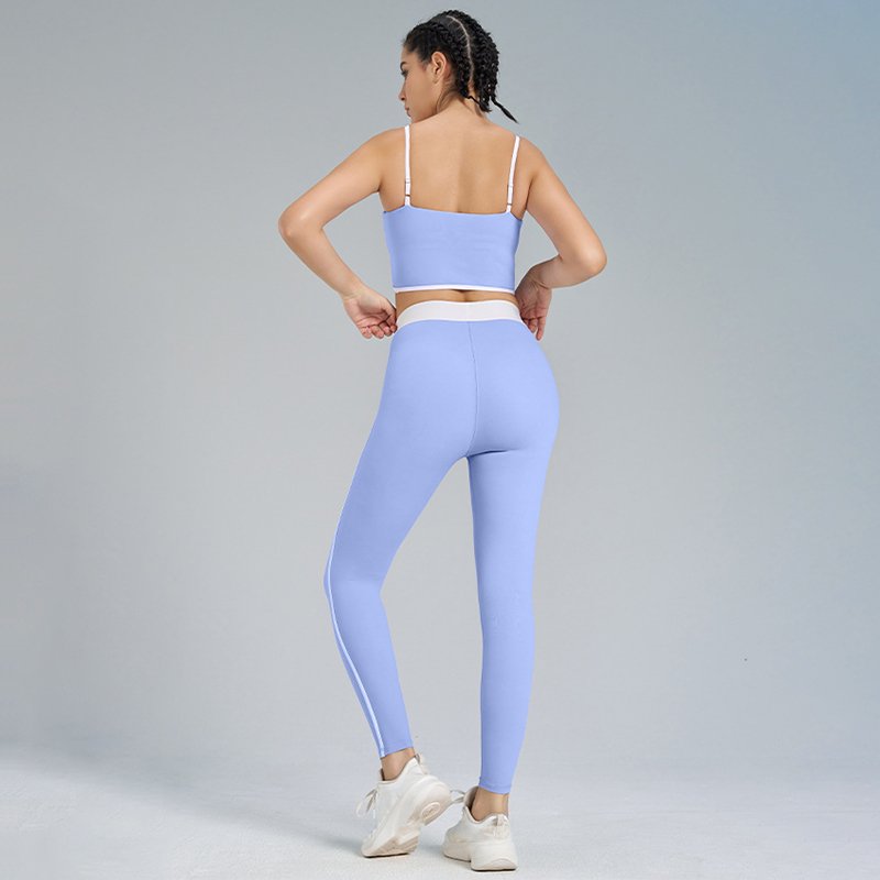 aio Yoga Women's Sports double-sided brushed outdoor running fitness sling yoga wear