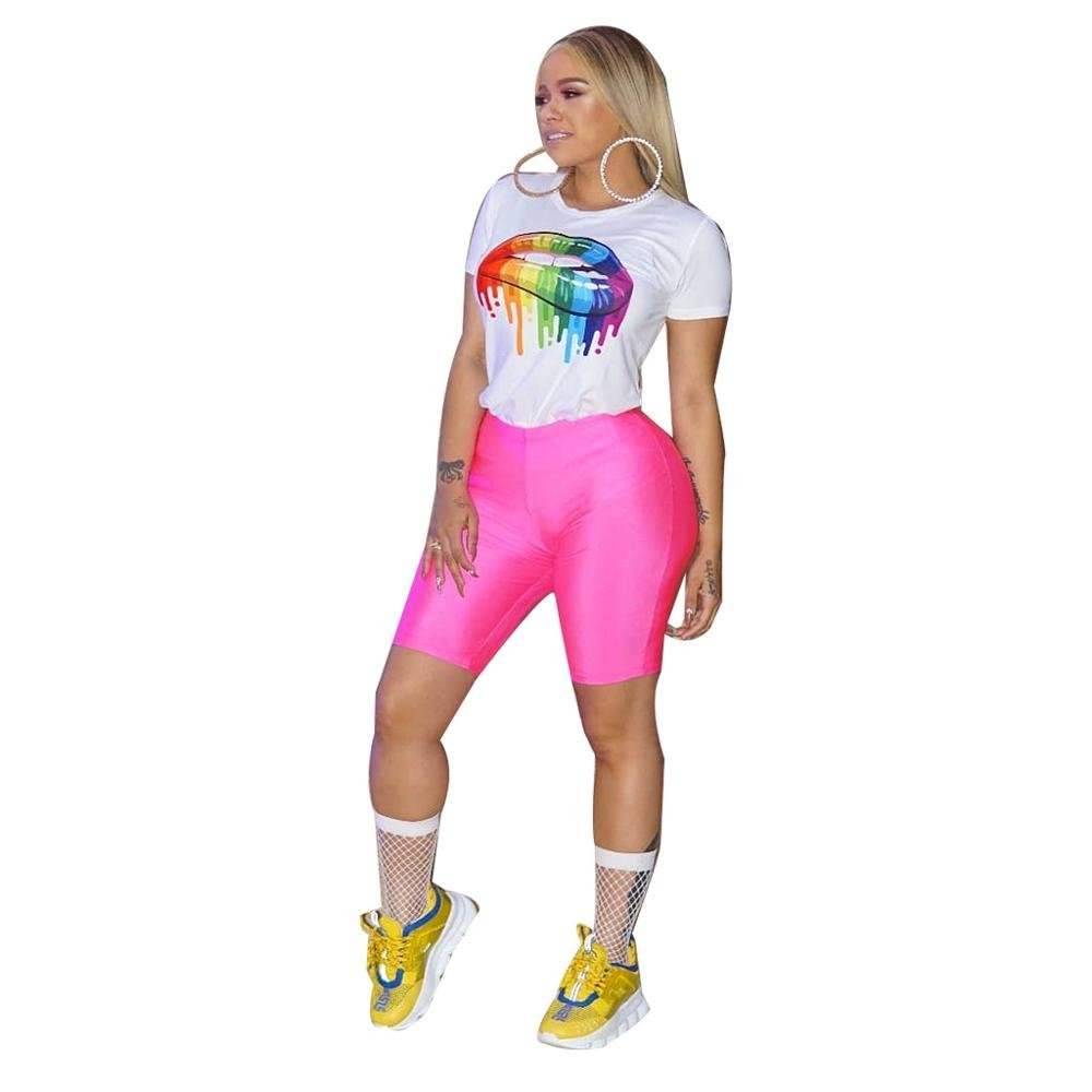 High Quality 2 Piece Summer Sets For Women With Custom Logo Printing