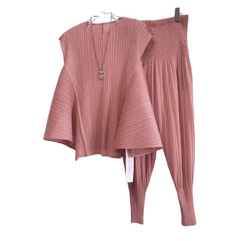 Summer 2023 New Two Piece Loose Tops And Pants Set Plus Size Women Clothing Lounge Wear Lady Casual 2 pcs Set