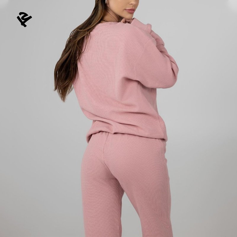 F240313 Custom Loungewear Women Sets Fashion Women's Clothing 2024 Plus Size Clothing 2 Piece Set oversize loose Women's Sets