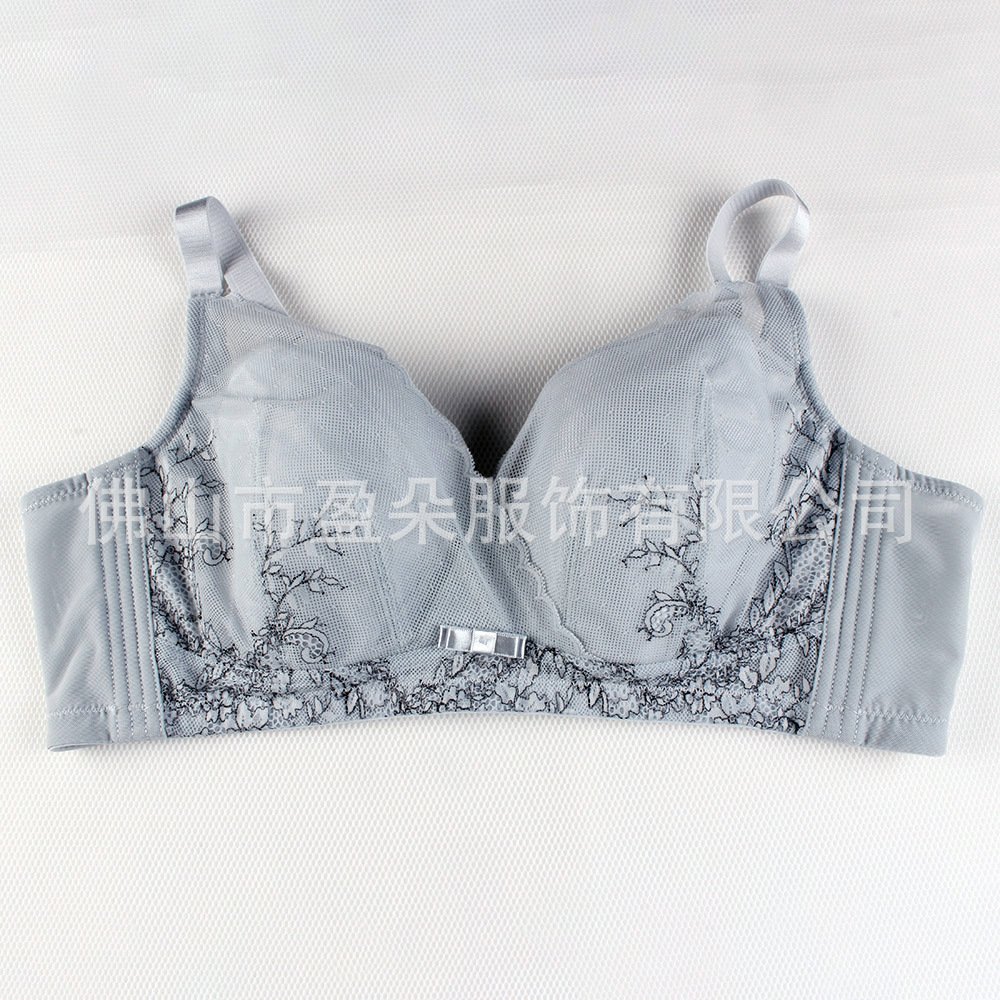Plus size bras for women push up big size lace full cup underwire plus size lace padded large bra