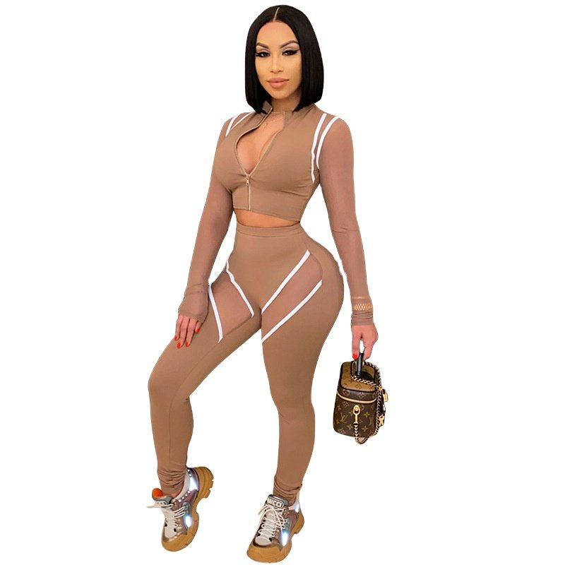 Women's Clothing 2024 Clothing Vendors V Neck Set Two Pieces Suits New Arrivals Womens Pant Suits Two Piece Sets For Work